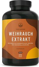 Weihrauch Extrakt Kapseln - 270 Kapseln (500mg) - Vegan - TRUE NATURE®