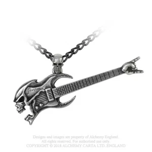 Anhänger Alchemy Gothic A Gitarre Metall Hemy P750 Shred Attack - Bild 1 von 3