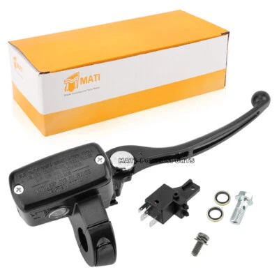 Cilindro maestro de freno delantero e interruptor de 4 pines para Honda Goldwing 1800 2001-2017 Foto 1 de 4