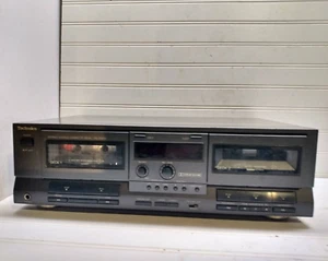 Technics RS-TR212 Stereo Double Cassette Tape Deck Full Logic Auto Reverse - Picture 1 of 17
