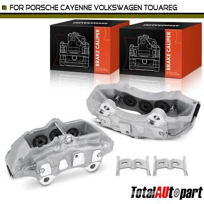 2x Pinza de freno sin soporte para Porsche Cayenne 2003-2010 VW Touareg frontal Foto 1 de 4
