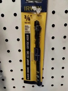 IRWIN Black Oxide 6" 12" Drill Bit Split Point~ U CHOOSE~Buy More~Save More! A60 - Picture 1 of 1