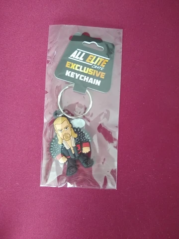AEW Exclusive CHRIS JERICHO Keychain All Elite Crate 2023 Cover