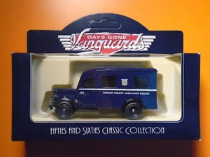 Lledo No 64001 - Vanguards Diecast Model Of A 1950 Bedford Ambulance - Durham - Picture 1 of 2