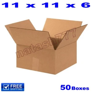 50-11x6 Cajas de Cartón 32-ECT Envío Correo Embalaje Envío Cartón Corrugado - Imagen 1 de 1