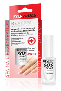 REVERS SOS NAILS TREATMENT FOR BRITTLE & FRAGILE NAILS BASE & CONDITIONER