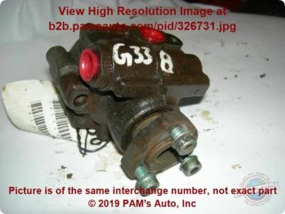 Used Power Steering Pump fits: 2002 Volkswagen Golf Conv from VIN 806131 Grade A - Image 1 of 4