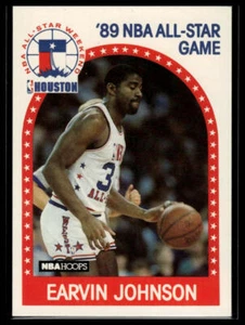 1989-90 Hoops #166 Earvin Johnson - Picture 1 of 2