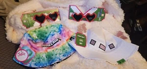 Minecraft ×Justice Hat And Sunglass Lot - Picture 1 of 4