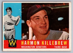 1960 TOPPS #210 HARMON KILLEBREW SENATORS - Picture 1 of 3