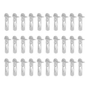 Shelf Support Peg Clear Plastic Locking Shelf Support Pin Clips Reliable Pins - Picture 1 of 8