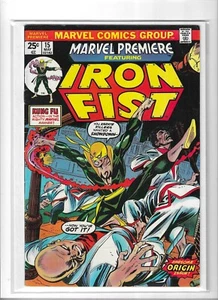 Marvel Premiere # 15 Very Fine Plus [1974] 1st appearance Iron Fist - Foto 1 di 2