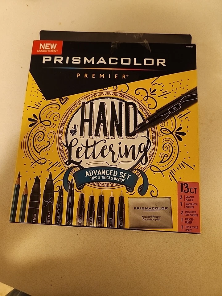 Juego avanzado de letras a mano Prismacolor Premier 13pk Foto 1 de 4