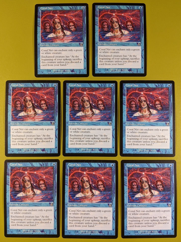 8 Coral Net Torment Magic the Gathering MTG 8 - Image 1 of 1