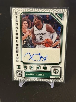 2023-24 Donruss Optic Xavier Tillman Signature Series Auto #SS-TIL Celtics - Image 1 of 2
