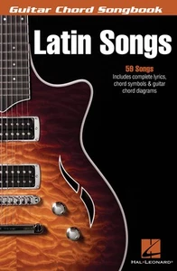 Latin Songs Guitar Chord Songbook Lyrics & Chord Diagrams 58 Standards Book - Picture 1 of 1