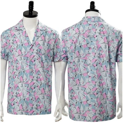 Hombres Eleven Jim Hopper Camisa Disfraz Juegos con disfraces Camiseta Hawaiana Fiesta Halloween Prenda para el torso Foto 1 de 4