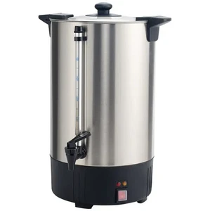 Winco ECU-100A-I Stainless Steel 4 Gallon Coffee Urn w/ Twist Locking Lid - Picture 1 of 1