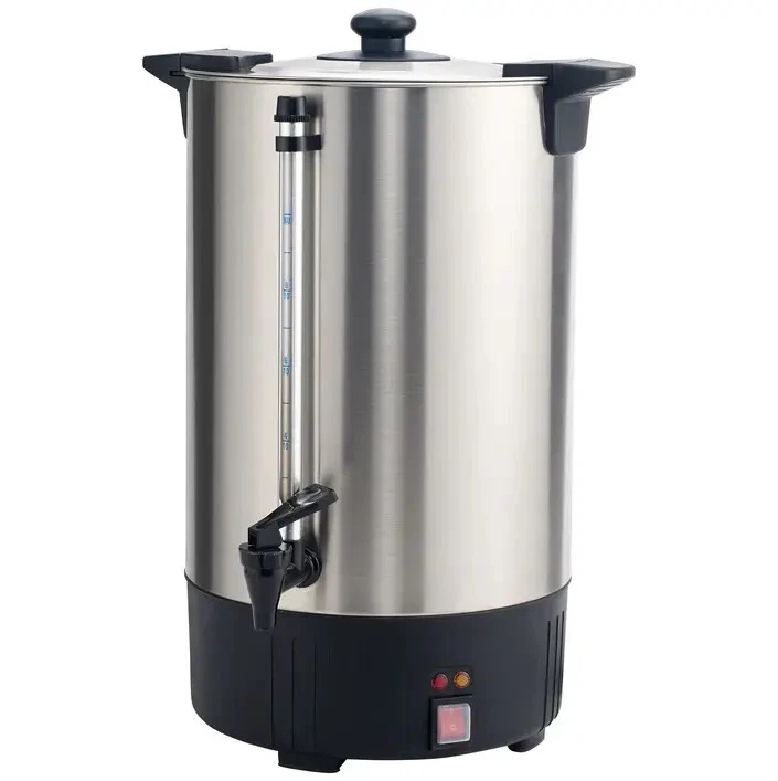 Winco ECU-100A-I Stainless Steel 4 Gallon Coffee Urn w/ Twist Locking Lid - Image 1 of 1