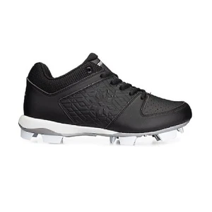 RIP-IT Women's Diamond Molded Softball Cleat Black - Picture 1 of 5