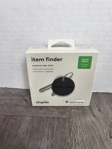 CHIPOLO ONE SPOT LOST ITEM FINDER TRACKER FÜR IPHONE & IPAD FIND MY BLACK - Bild 1 von 4