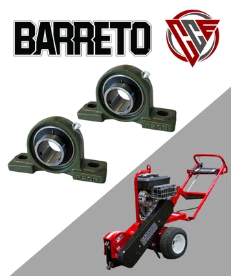 2 Stück LAGERKISSENBLOCK passend für Barreto 13SGH-16SGB Baumstumpffräse 14008-M - Bild 1 von 2