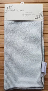 Aphorism Set of 3 Multicoloured Kitchen Towels 49x69cm - Picture 1 of 6
