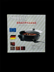 Pizzapfanne Partypfanne Elektropfanne Bratpfanne 34/36 7cm  4cm tief Neu mit OVP - Bild 1 von 3