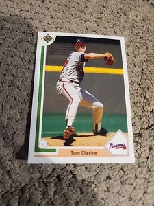 1991 Upper Deck Baseball #480 Tom Glavine NM+ Atlanta Braves  - Bild 1 von 2