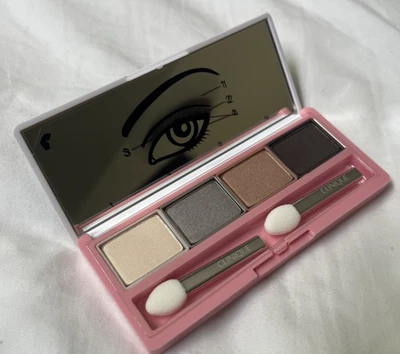 Clinique All About Shadow Quad Eye Shadow Pallette 4 Shades - Image 1 of 3