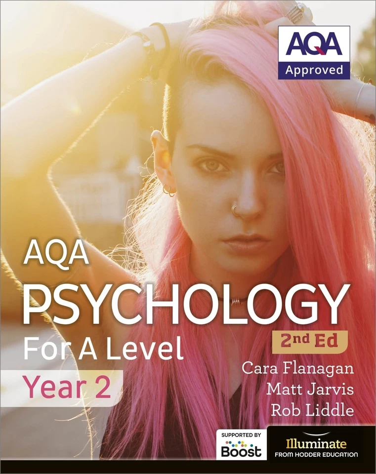 AQA Psychology for A Level Year 2 Student Book: 2nd Edition by Liddle, Rob Book - Image 1 of 1