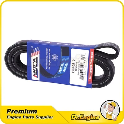 Serpentine Belt for Infiniti QX56 QX80 Nissan Armada NV1500 NV2500 TITAN 7PK2442 Foto 1 de 4