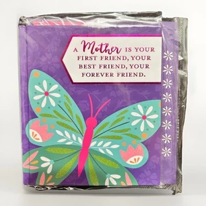 MOM Book Card Mothers Day Inspirational and Celebratory Quotes Butterfly Gift - Picture 1 of 6