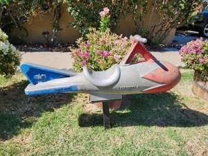 Gametime Aluminio Fundido Avión Metal Parque Infantil Columpio Paseo Sillín Compañeros De Colección - Imagen 1 de 13