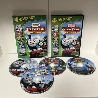 Thomas & Friends Steam Team Collection DVD+Slip Cover Good Condition 4 Disc Set - Image 1 of 4