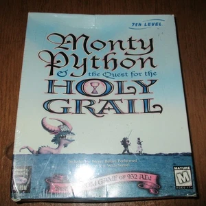 Monty Python and the Quest for the Holy Grail -PC Windows 3.1 95 CD-Rom Game NEW - Picture 1 of 1