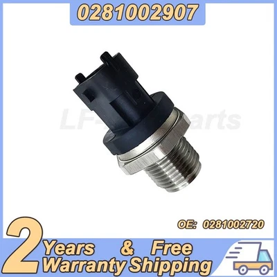 Sensor de alta presión de riel de combustible 0281002907 para RENAULT Master Traffic 2.5 DCi DTi Foto 1 de 4