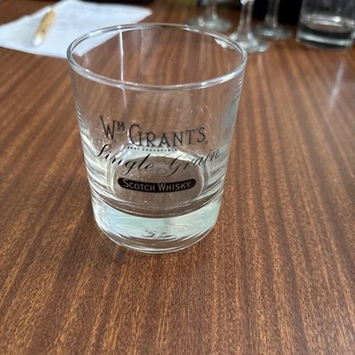 Grants Whiskey Glass  Tumbler Heavy Base - Image 1 of 4