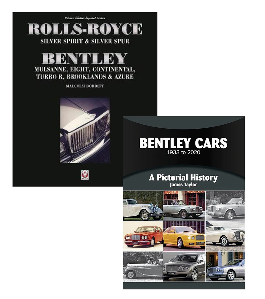 Coches Bentley 1933-2020: una guía ilustrada modelo por modelo + Rolls-Royce plateado Foto 1 de 3