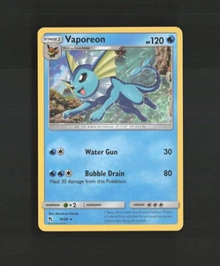 Vaporeon 18/68 Hidden Fates Holo Rare Pokemon Card - Picture 1 of 5
