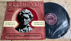 BEETHOVEN Complete String Quartets BUDAPEST STRING QUARTET PHILIPS ABL 3105 LP - Picture 1 of 4