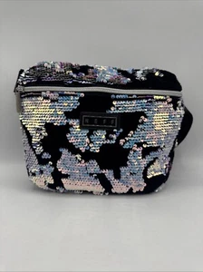 Neff Sequins Crossbody Bag Blue Purple Black - New - Picture 1 of 3