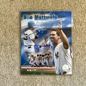 Don Mattingly - New York Yankees - Signed 8x10 Photo - Autograph COA BPC - Picture 1 of 2