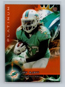 2015 Topps Platinum Orange Refractor #113 Jay Ajayi Rookie Dolphins Eagles