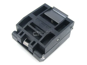 QFP64 TQFP64 IC51-0644-807 QFP Yamaichi IC Test Burn-in Socket Adapter 0.5 Pitch - Picture 1 of 3