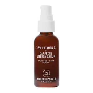 15% Vitamin C + Caffeine Energy Face Serum, Reduce Puffiness, Brighten Uneven... - Picture 1 of 1