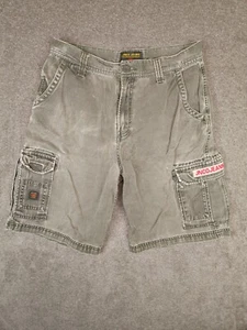 JNCO JEANS Herren grün abgenutzt Cargo Shorts Etikett Größe 20 Maße 30x10 - Bild 1 von 18