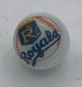 Canica con logotipo de vidrio de 1" de Kansas City Royals - Imagen 1 de 3
