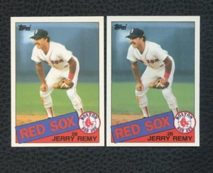 1985 TOPPS TIFFANY & TOPPS #761 JERRY REMY BOSTON RED SOX - Picture 1 of 2