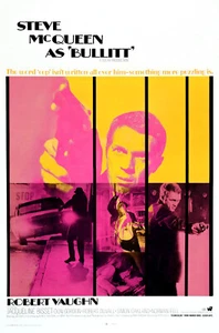 Póster de película Bullitt 24""x36"" 24x36 VENDEDOR DE EE. UU. - Imagen 1 de 1